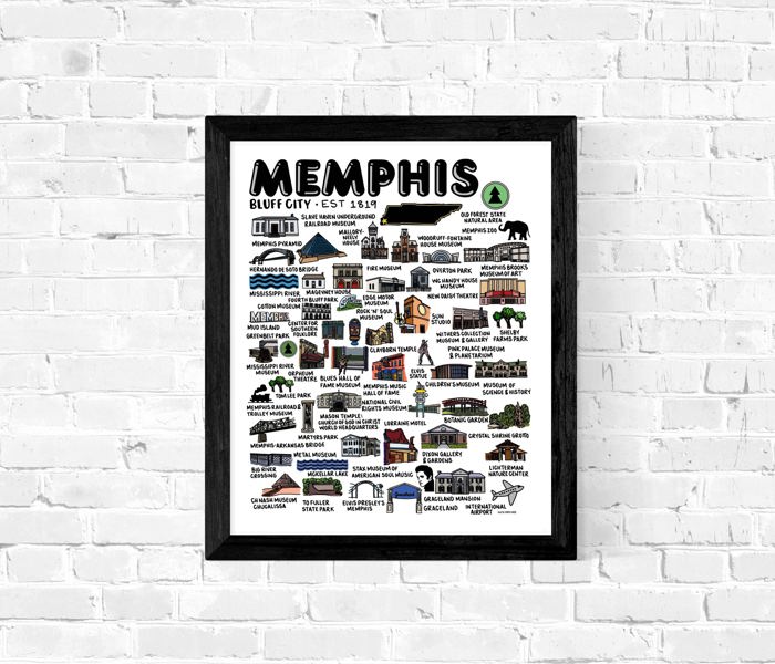 City Map Prints | 3 Colors