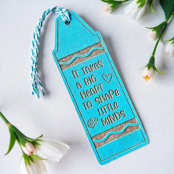 Personalized Teacher Name Bookmark | Teacher Appreciation Gift | Teacher Thank You | Back To School | Educator Gift