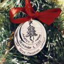  Personalized First Christmas Ornament