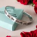  Friends are the Family you choose cuff bracelet personalized cuff bracelet best friends jewelry gift for her hand stamped jewelry