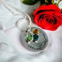  Personalized Mother's necklace Grandmother's necklace handmade jewelry