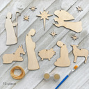  Nativity Hanging Mobile Craft Kit - DIY Christmas Decor
