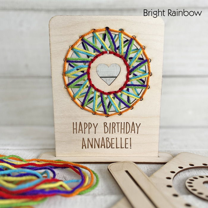 Personalized Heart Sign Craft Kit – Nursery Decor, Gifting, Kids Sewing Project