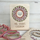 Fairy Personalized Heart Sign Craft Kit – Nursery Decor, Gifting, Kids Sewing Project