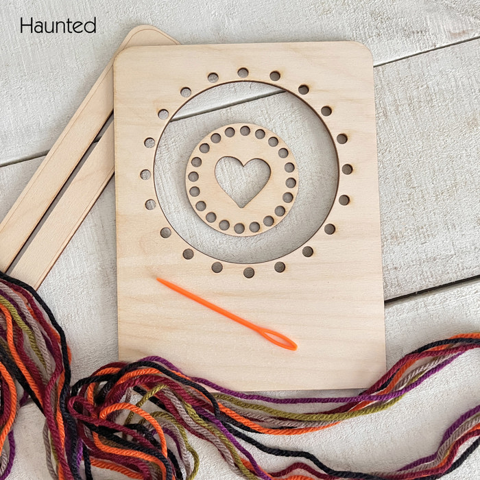 Personalized Heart Sign Craft Kit – Nursery Decor, Gifting, Kids Sewing Project