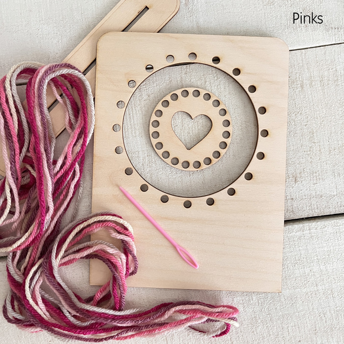 Personalized Heart Sign Craft Kit – Nursery Decor, Gifting, Kids Sewing Project
