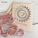 Princess Personalized Heart Sign Craft Kit – Nursery Decor, Gifting, Kids Sewing Project