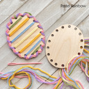 Pastel Rainbow  Colorful Eggs Sewing Craft – Individually Packaged for Easter Baskets