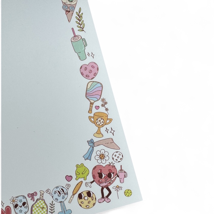Funky Pickleball 5x7” Notepad
