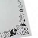  Ghost, Creepy Halloween Party 5x7” Notepad