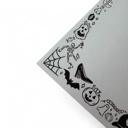  Ghost, Creepy Halloween Party 5x7” Notepad