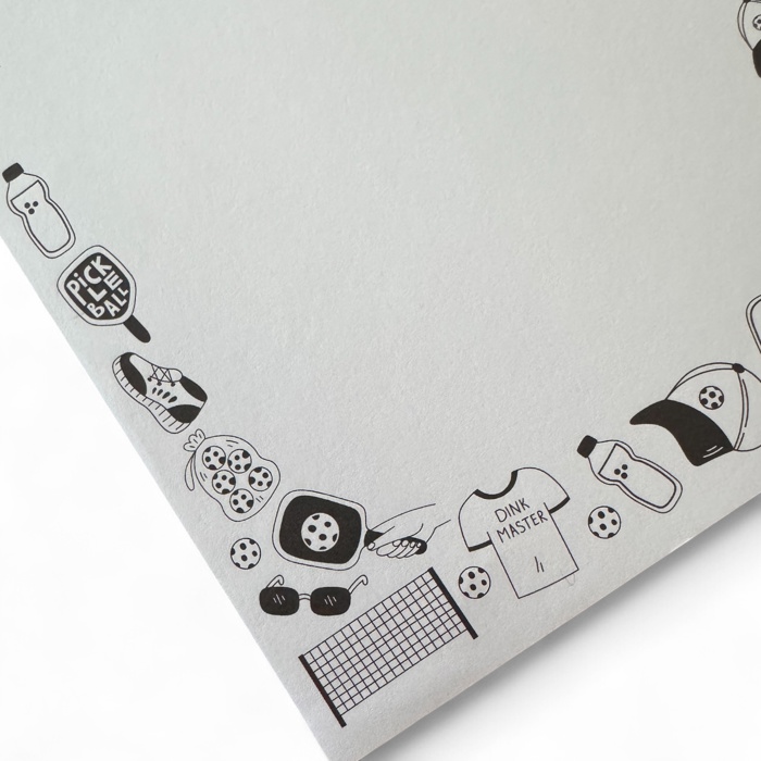 Pickleball Dink Master 5x7” Notepad