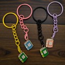  Book Charm Keychain & Bag Charm