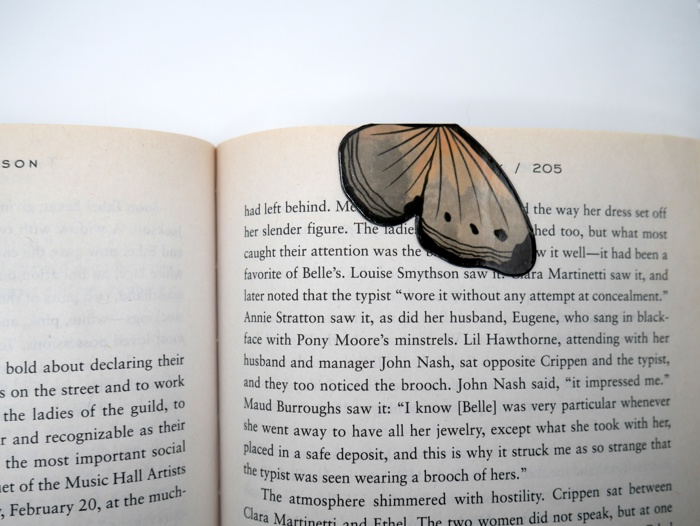 Magnetic Butterfly & Moth Bookmarks (Set of 3)