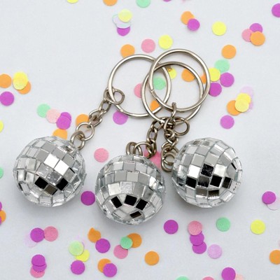 Groovy Disco Ball Keychain and Bag Charm