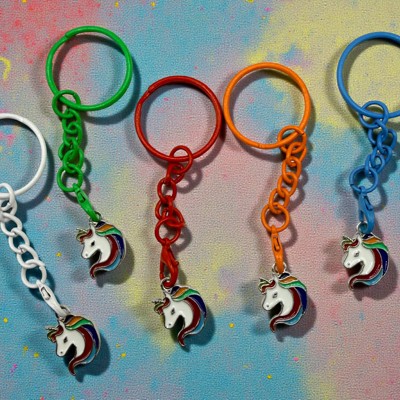 Whimsical Unicorn Bag Charm & Keychain