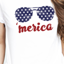  Merica Glasses Graphic Tee, Bella Canvas Tee