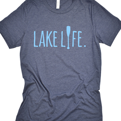 Lake Life Graphic Tee, Lake Tee, Summer T-Shirt, Bella Canvas