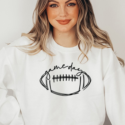 Game Day Football Sweatshirt, Sports Sweatshirt