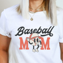  Baseball Mom Graphic Tee, Bella Canvas Brand, Sports Tee
