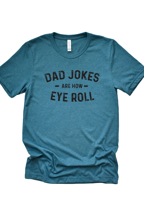 Dad Jokes Graphic Tee, Men's Shirt