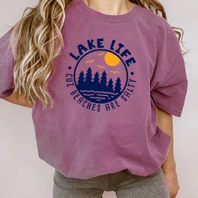 Lake Life Comfort Color Tee