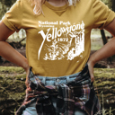  National Park Graphic Tee, Yellowstone Graphic Tee, Great Outdoors Tee