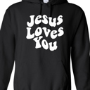  Jesus Loves You Hoodie
