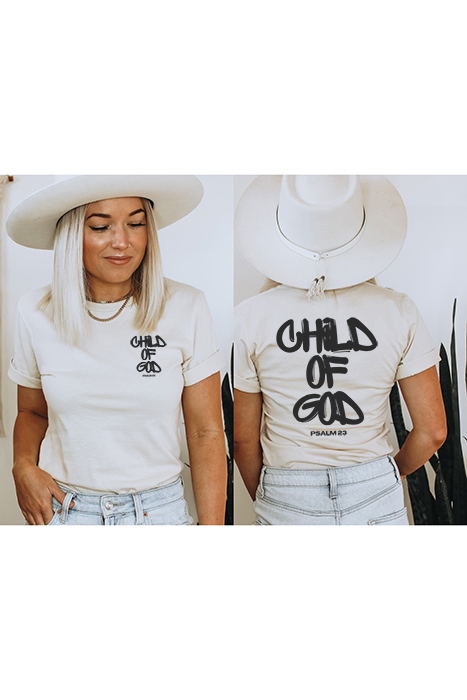 Child Of God Graphic Tee, Bella Canvas Tee, Spiritual Tee