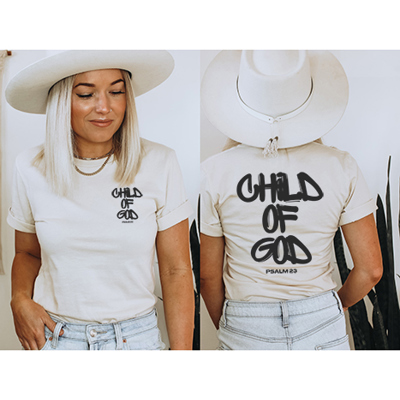 Child Of God Graphic Tee, Bella Canvas Tee, Spiritual Tee