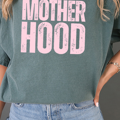 Mother Hood Graphic Tee, Comfort Color Tee