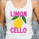  Limon Cello Racerback Tank