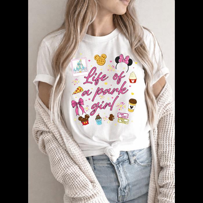 Life Of A Park Girl Graphic Tee, Bella Canvas Tee