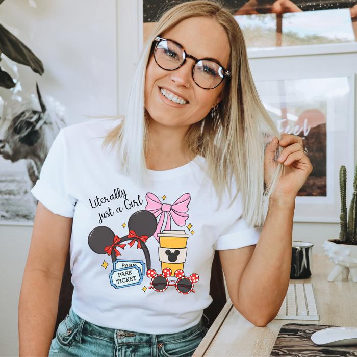 Theme Park Essentials Graphic Tee, Bella Canvas Tee