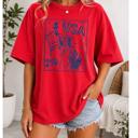  USA Liberty Graphic Tee, Comfort Color Tee