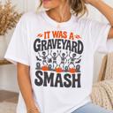  Graveyard Smash Halloween Shirt,  Bella Canvas Tee, Dancing Skeleton Shirt, Retro Halloween Graphic Tee, Spooky Season Tee