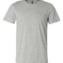 Small Heather Gray Coffee & Dogs Graphic Tee, Bella Canvas Tee
