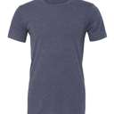 Small Heather Navy Salty Soul Graphic Tee, Bella Canvas Tee, Ocean Shirt