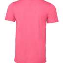 Small Hot Pink Sunrise Sunburn Sunset Graphic Tee, Bella Canvas Tee