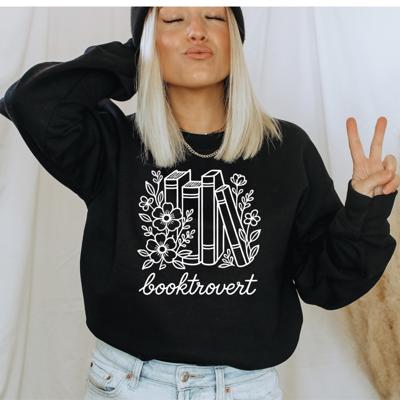 Booktrovert Sweatshirt, Book Sweatshirt, Reading