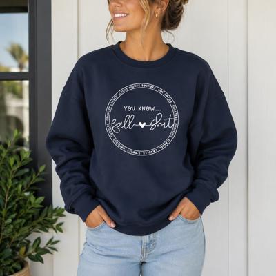 Fall Shit Sweatshirt, Funny Fall Sweatshirt, Cozy Autumn Crewneck, Pumpkin Season Sweatshirt