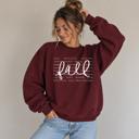  Game Day Sweatshirt, Football Crewneck, Team Spirit Shirt, Tailgate Outfit, Unisex Sports Sweatshirt