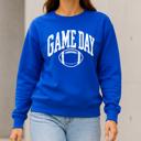  Game Day Sweatshirt, Football Crewneck, Team Spirit Shirt, Tailgate Outfit, Unisex Sports Sweatshirt