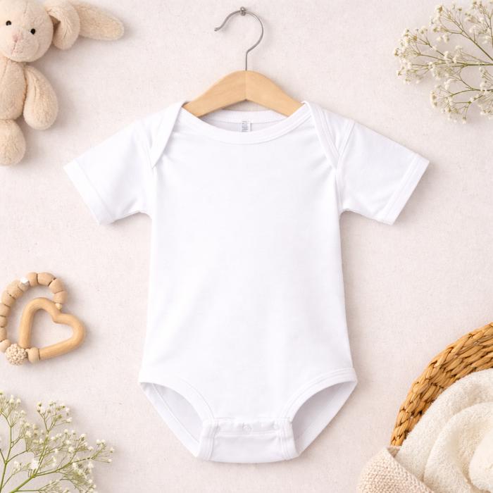Custom Text Embroidered Baby Bodysuit, Baby Shower, Baby Gift