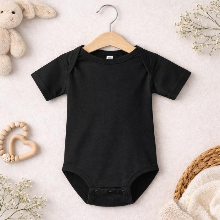 Custom Text Embroidered Baby Bodysuit, Baby Shower, Baby Gift