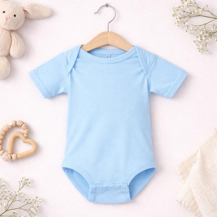 Custom Text Embroidered Baby Bodysuit, Baby Shower, Baby Gift