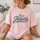  Christian Shirt, Team Jesus Tee, Comfort Colors Tee