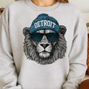  Detroit Team Sweatshirt, Mascot Sweatshirt
