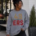  Vintage Team Sweatshirt, Football Game Day Crewneck, Football Fan Pullover, Sports Sweatshirt, Unisex Crewneck