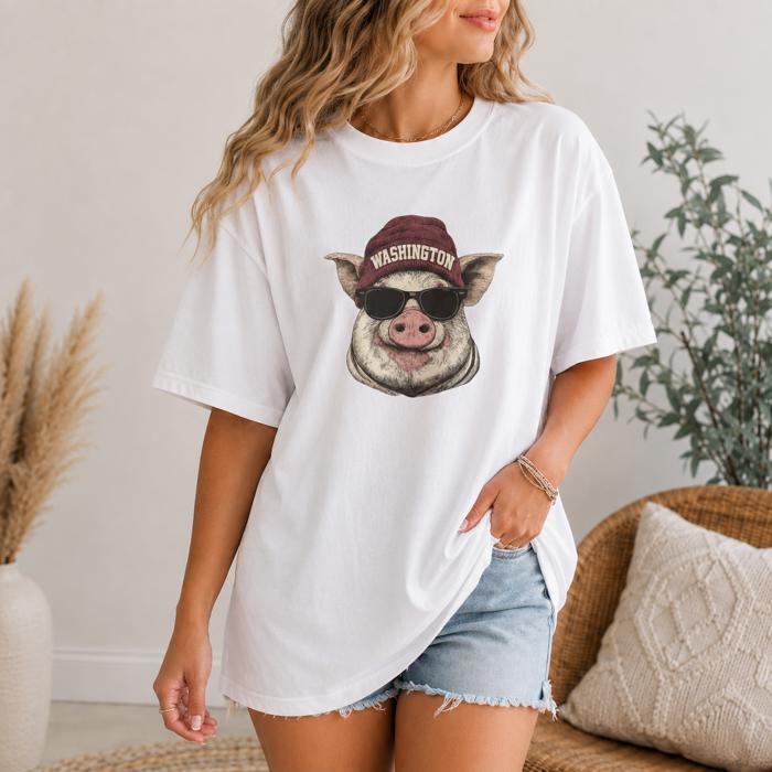 Football Team Mascot Tees, Game Day Tees, Comfort Color